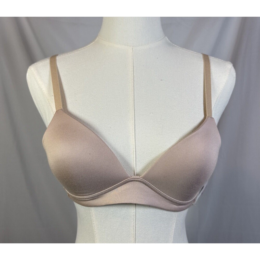 Maidenform Girls' Molded Triangle Padded Pullover Comfort Bra Size 34A